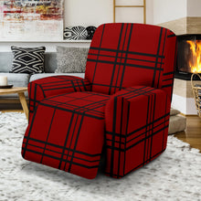 Load image into Gallery viewer, Large Plaid Pattern Stretch Recliner Slipcover Protectors

