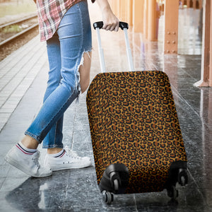 Classic Leopard Print Luggage Cover Suitcase Protector