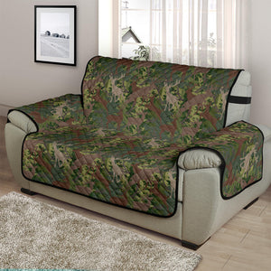 Deer Camouflage Style Pattern Furniture Slipcovers