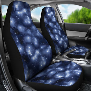 Blue Starry Sky Nebula Galaxy Stars Galactic Car Seat Covers