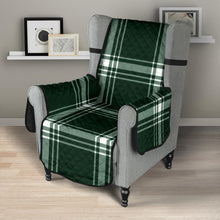 Load image into Gallery viewer, Plaid Armchair Slipcover Protector Cover For Up To 23&quot; Seat Width Chairs
