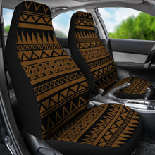 Load image into Gallery viewer, Brown and Black Tribal Car Seat Covers Seat Protectors

