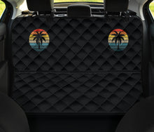 Load image into Gallery viewer, Retro Sun With Palm Trees Back Seat Cover

