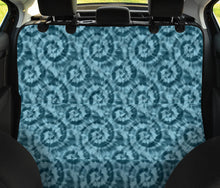 Load image into Gallery viewer, Teal Tie Dye Pet Back Seat Cover
