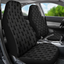 Load image into Gallery viewer, Gray and Black Chess Piece Pattern Car Seat Covers
