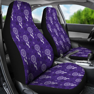 Purple Dreamcatcher Car Seat Covers