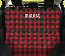 Load image into Gallery viewer, Buffalo Gal Back Seat Cover For Pets
