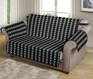 Black With White Arrow Pattern Furniture Slipcovers