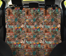Load image into Gallery viewer, Funky Western Cowgirl Pattern Pet Hammock Back Seat Cover For Pets
