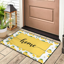 Load image into Gallery viewer, Home Lemon Pattern Welcome Mat
