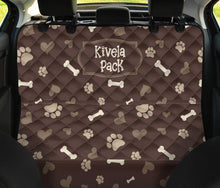 Load image into Gallery viewer, Kivela Pack Custom Back Seat Cover For Pets
