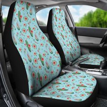 Load image into Gallery viewer, Blue With Cactus Car Seat Covers
