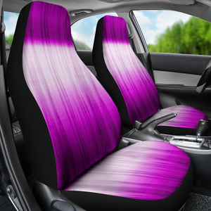 Purple Tie Dye Car Seat Covers