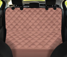 Load image into Gallery viewer, Rose Gold Back Seat Cover For Pets
