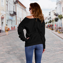 Load image into Gallery viewer, Bling Boss Off Shoulder Sweater

