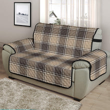 Load image into Gallery viewer, Brown and Beige Tan Furniture Slipcovers
