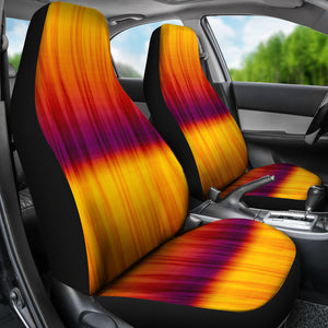 Orange Tie Dye Car Seat Covers Seat Protectors