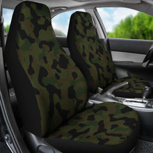 Load image into Gallery viewer, Camo Green Brown and Black Camouflage Car Seat Covers Seat Protectors
