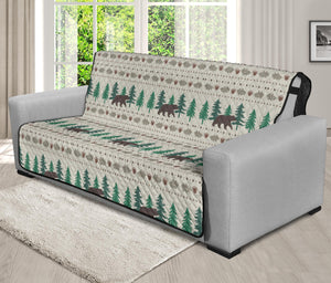 Silver Birch Acorn Bear Furniture Slipcovers