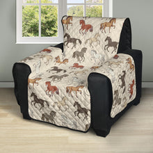 Load image into Gallery viewer, Horses on Beige Furniture Slipcover Protectors
