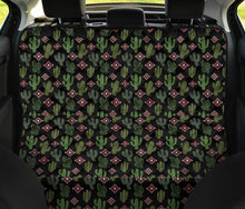 Load image into Gallery viewer, Green and Pink Cactus Dog Hammock Back Seat Cover For Pets
