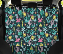 Load image into Gallery viewer, Colorful Cactus Pattern Back Seat Cover For Pets
