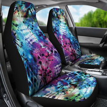 Load image into Gallery viewer, Rainbow Tie Dye Car Seat Covers
