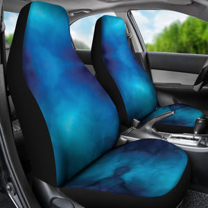 Blue Ombre Car Seat Covers 2