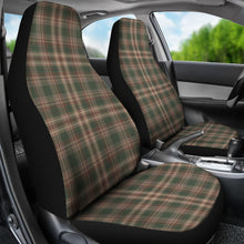 Load image into Gallery viewer, Woodland Plaid Green, Brown Car Seat Covers Set
