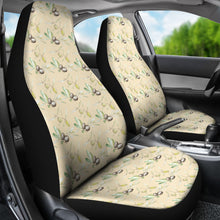 Load image into Gallery viewer, Tuscan Olives Pattern on Light Cream Background Car Seat Covers
