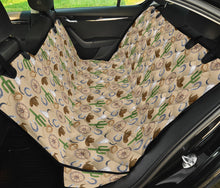 Load image into Gallery viewer, Western Pattern Dog Hammock Back Seat Cover For Pets With Sand
