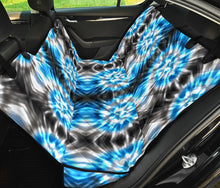Load image into Gallery viewer, Blue Tie Dye Pet Car Back Seat Cover
