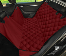 Load image into Gallery viewer, Burgundy Dog Hammock Back Seat Cover For Pets
