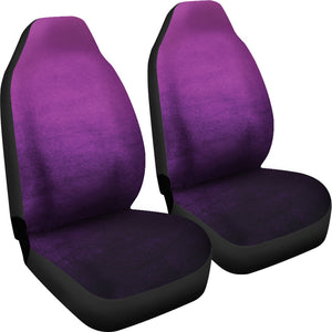 Purple Ombre Watercolor Car Seat Covers