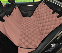 Load image into Gallery viewer, Rose Gold Back Seat Cover For Pets
