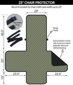 Custom Green Slipcovers