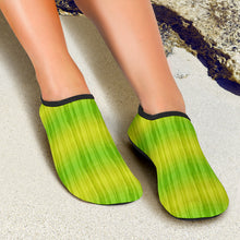 Load image into Gallery viewer, Lemon Lime Tie Dye Water Shoes
