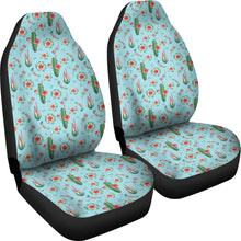 Load image into Gallery viewer, Blue With Cactus Car Seat Covers
