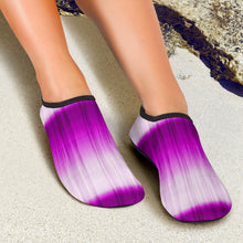 Load image into Gallery viewer, Purple Tie Dye Water Shoes
