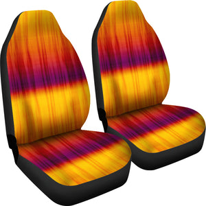 Orange Tie Dye Car Seat Covers Seat Protectors