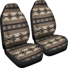 Load image into Gallery viewer, Neutral Colored Tribal Boho Pattern Car Seat Covers Aztec Ethnic
