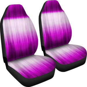 Purple Tie Dye Car Seat Covers