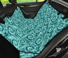 Load image into Gallery viewer, Turquoise Tie Dye Pet Car Seat Cover For Back Seat
