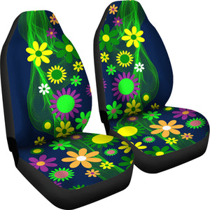 Flower Power Car Seat Cover