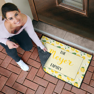 Lemon Pattern Meyer Door Mat