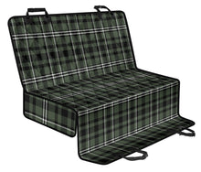 Load image into Gallery viewer, Green, White and Black Plaid Tartan Back Seat Cover For Pets
