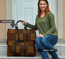 Load image into Gallery viewer, Animal Print Patchwork Pattern Travel Bag
