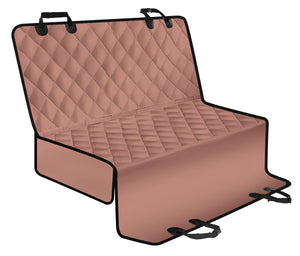 Rose Gold Back Seat Cover For Pets