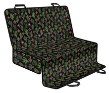 Load image into Gallery viewer, Green and Pink Cactus Dog Hammock Back Seat Cover For Pets
