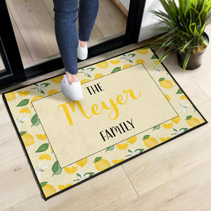 Lemon Pattern Meyer Door Mat